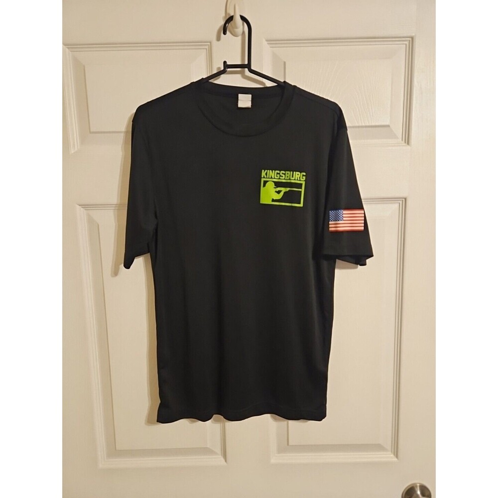Kingsburg T Shirt Competition Shooting USA Mens Size S Small Shotgun Skeet Shoot